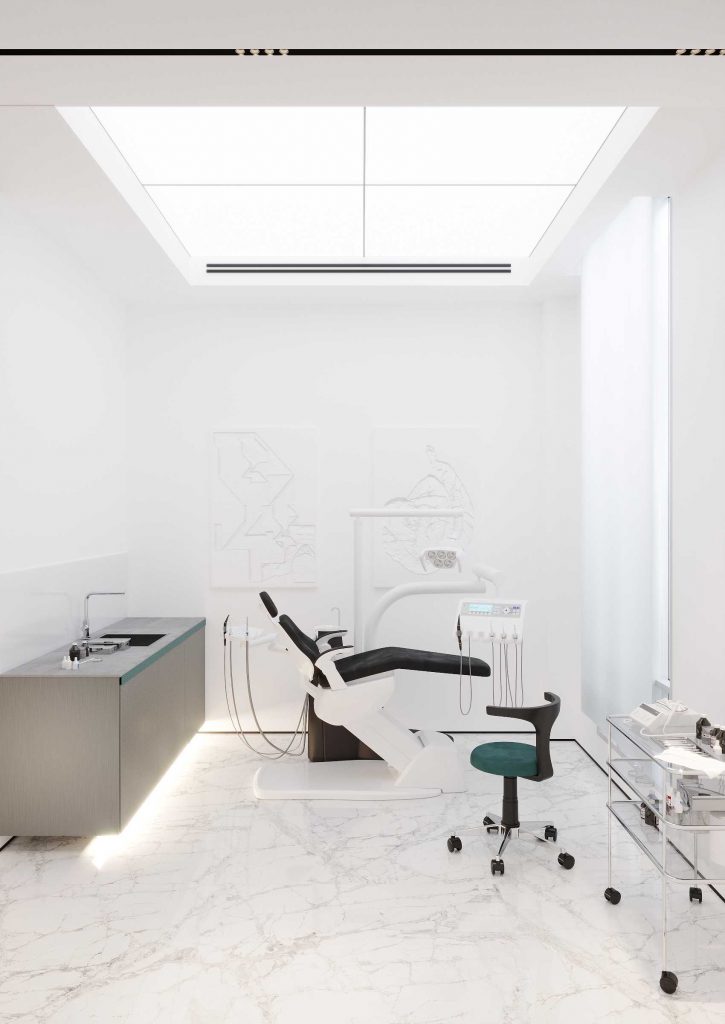 Dental Office Interior Design - the ultimate freedom of white | AB ...