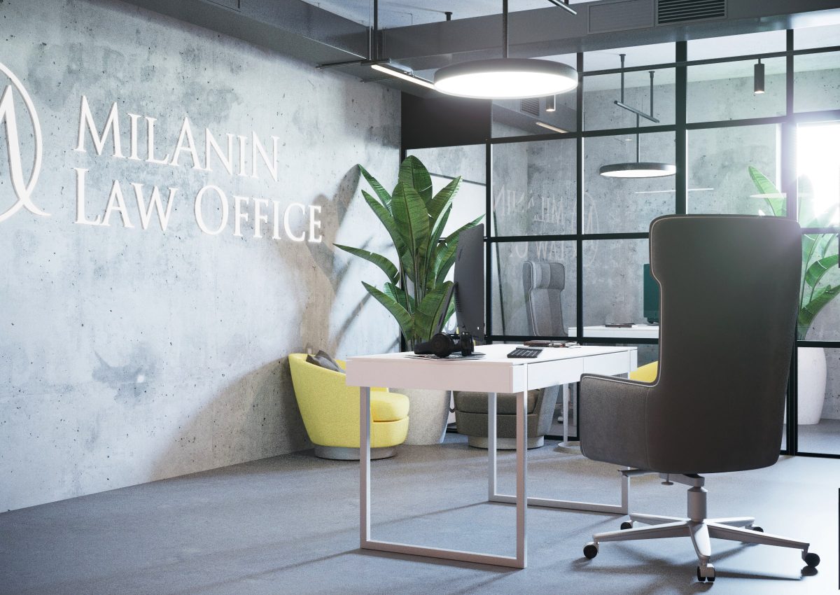 design interior oficiu birou de avocatura