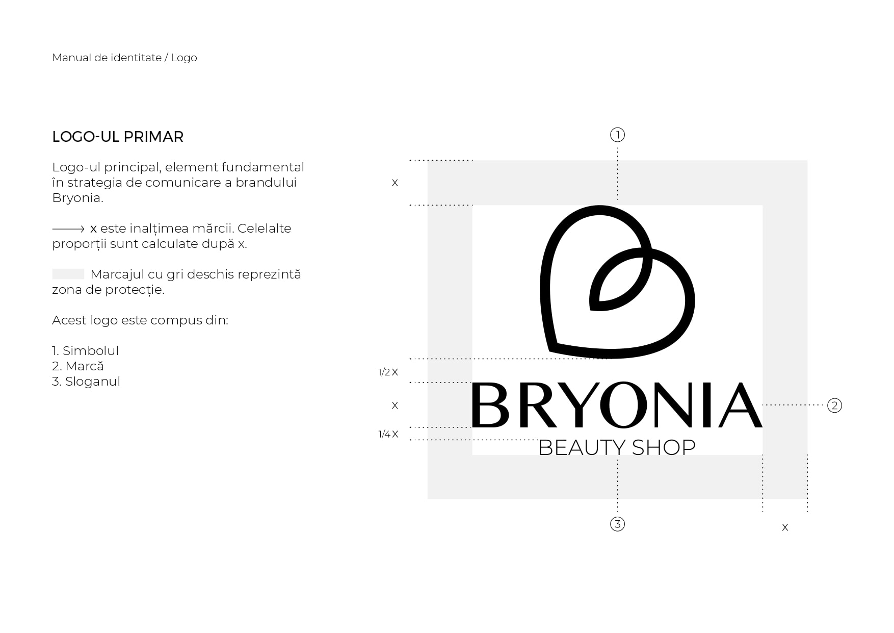 design-ul logo-ului primar Bryonia