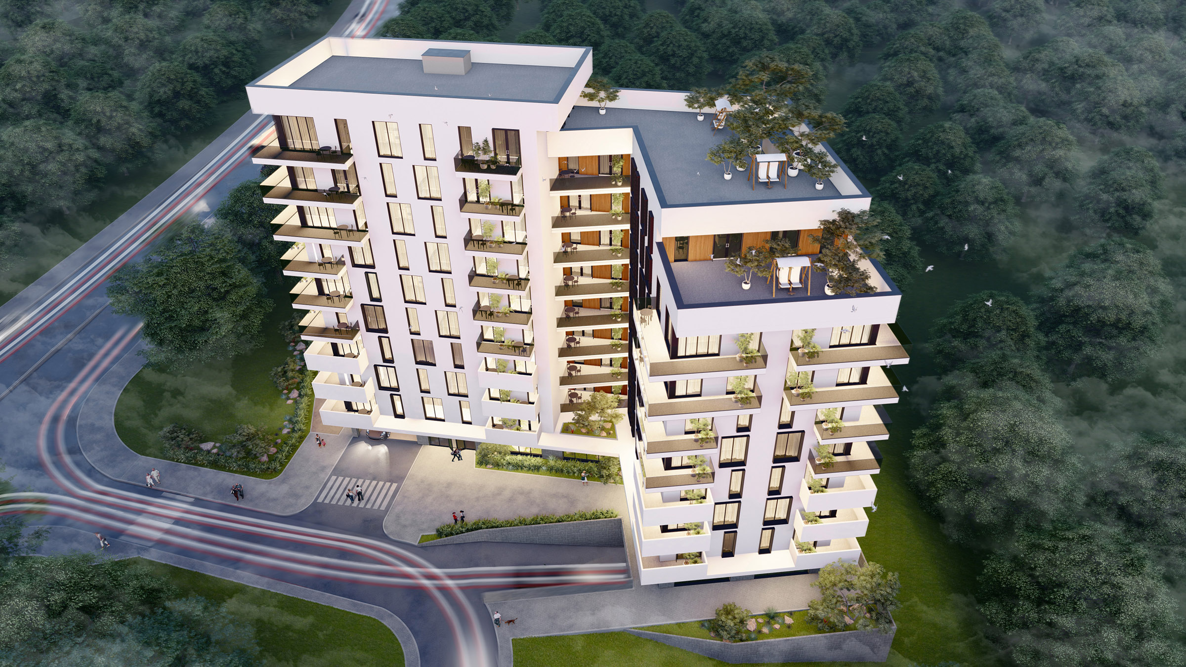 Proiect arhitectural de bloc de locuit cu respectarea rigorilor tehnice necesare pentru confortul locatarilor