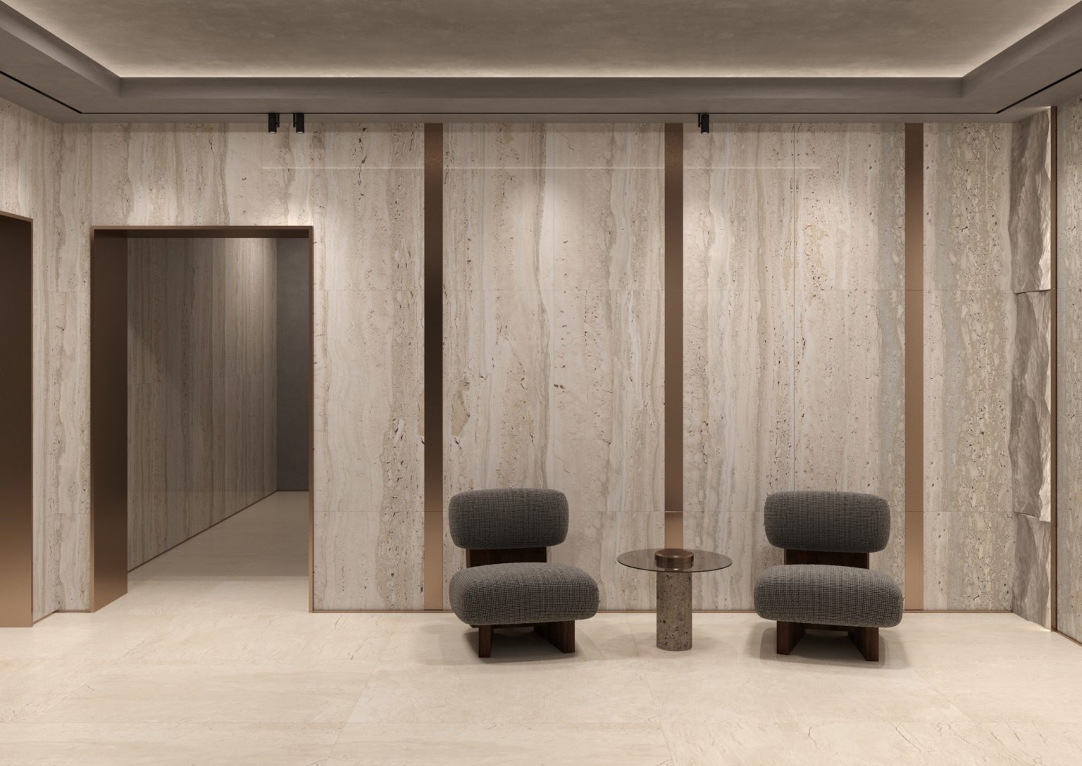 Reception & hall design | AB + Partners