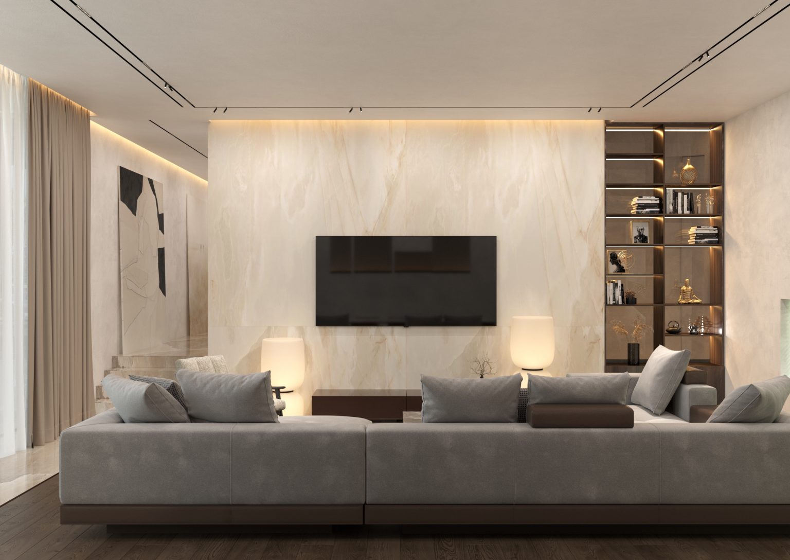 Simplicity and neutrality in a modern interior design | AB + Partners