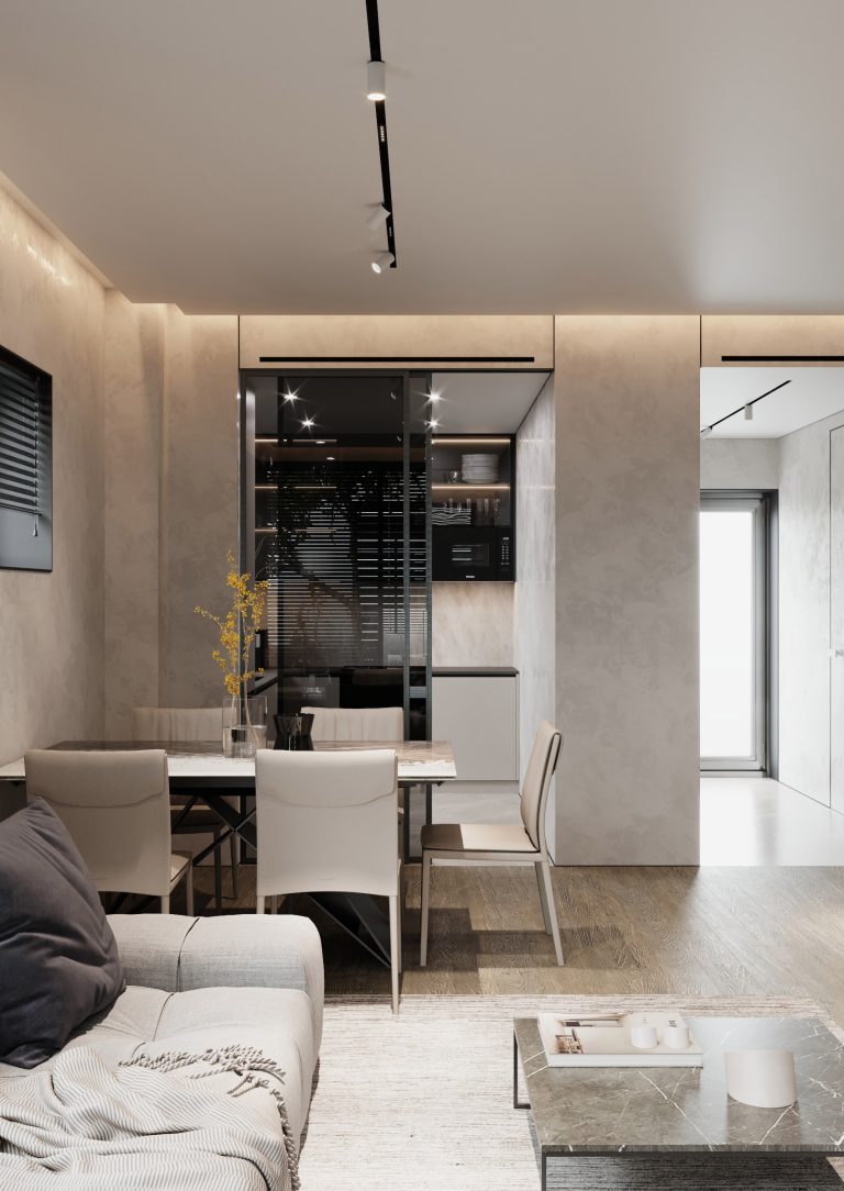 Narrow house: interior design | AB + Partners